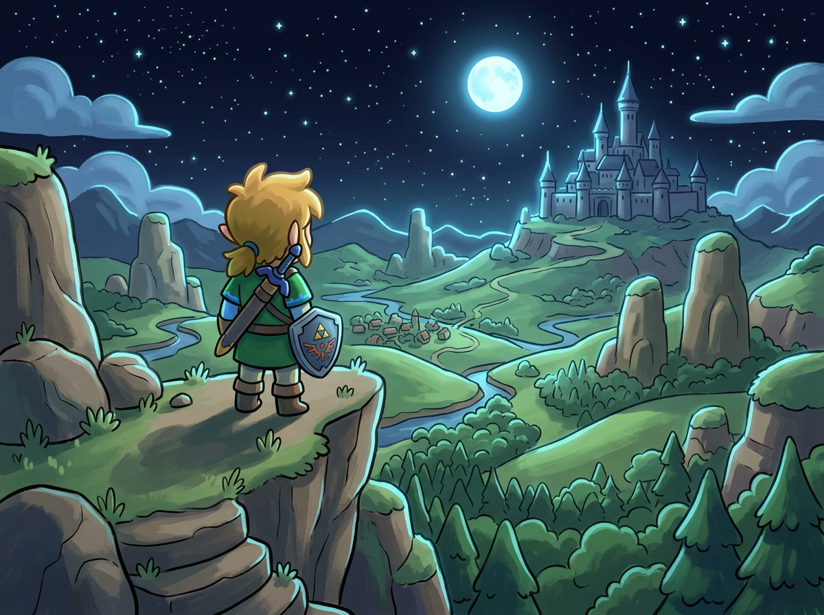 Zelda: Breath of the Wild — AI scene