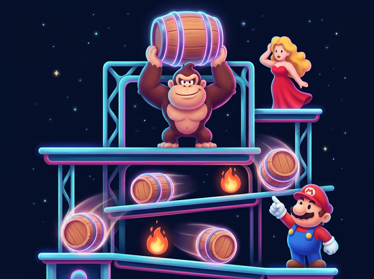 Donkey Kong — AI redraw
