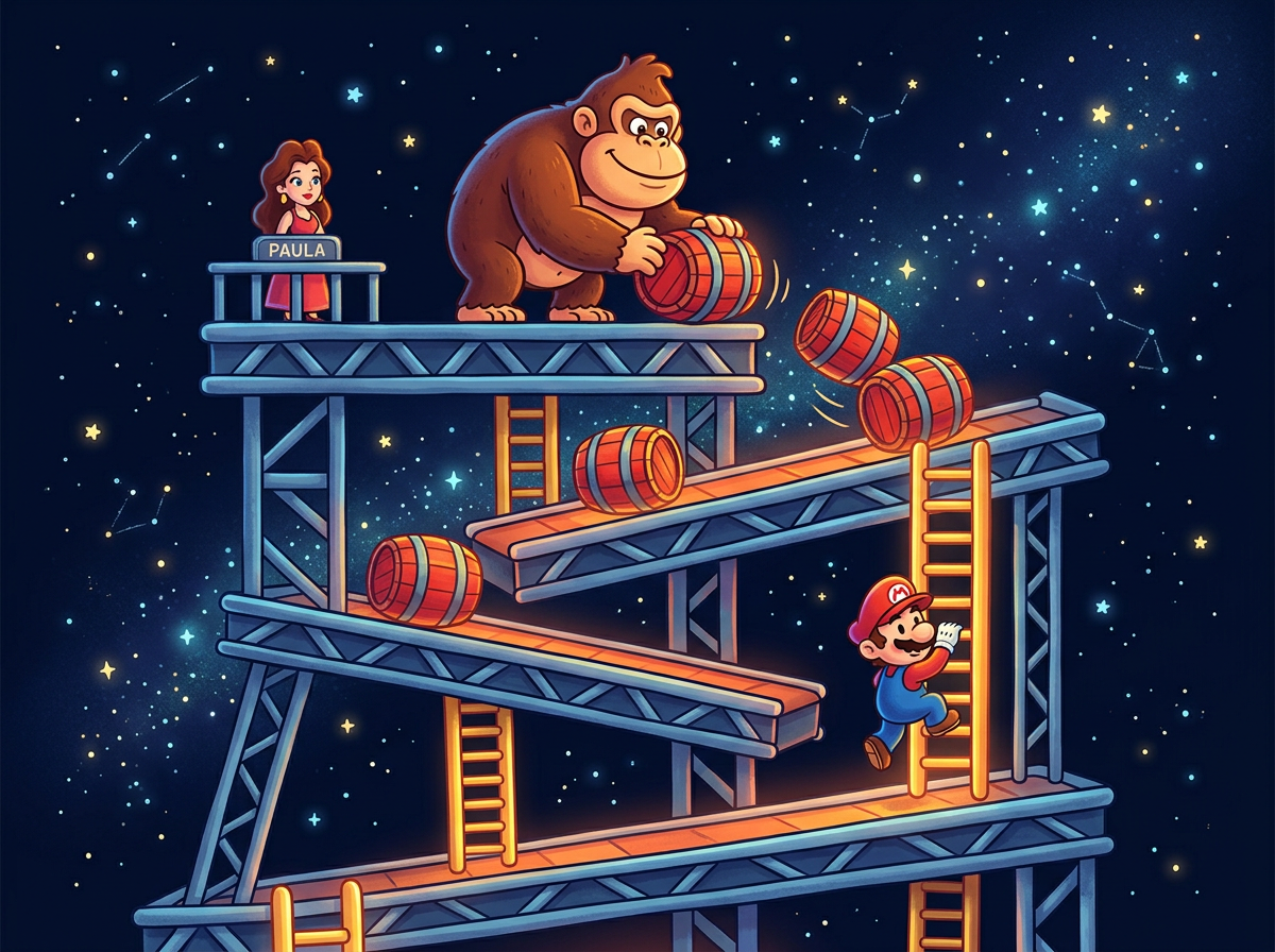 Donkey Kong — AI scene
