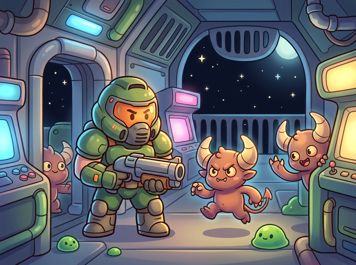 Doom — AI scene