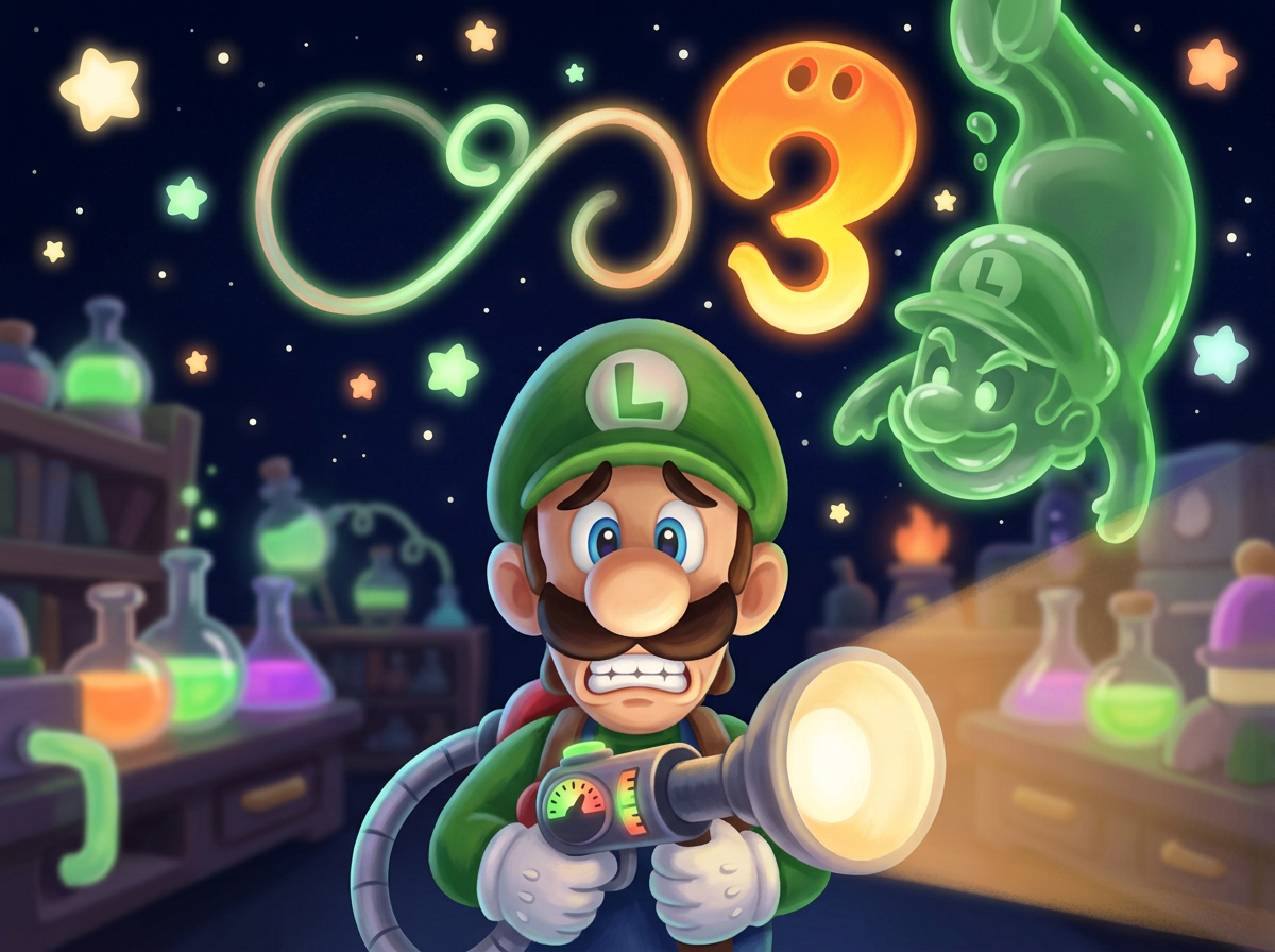 Luigi's Mansion 3 — AI redraw