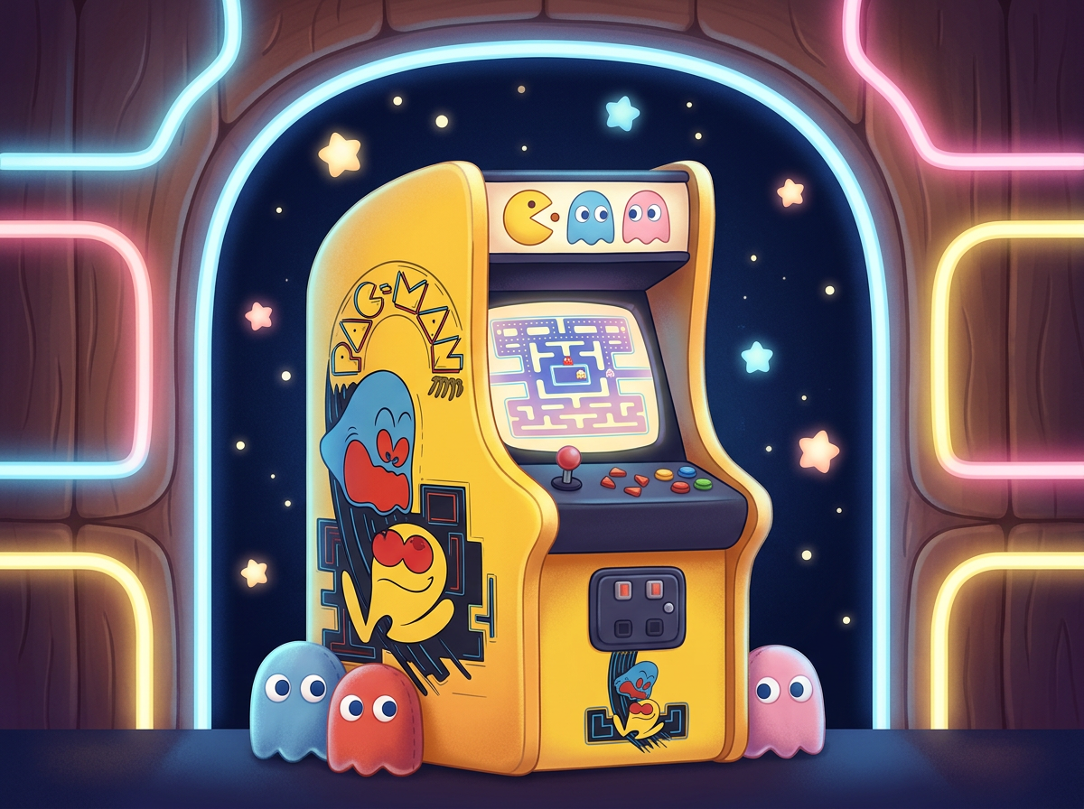 Pac-Man — AI redraw