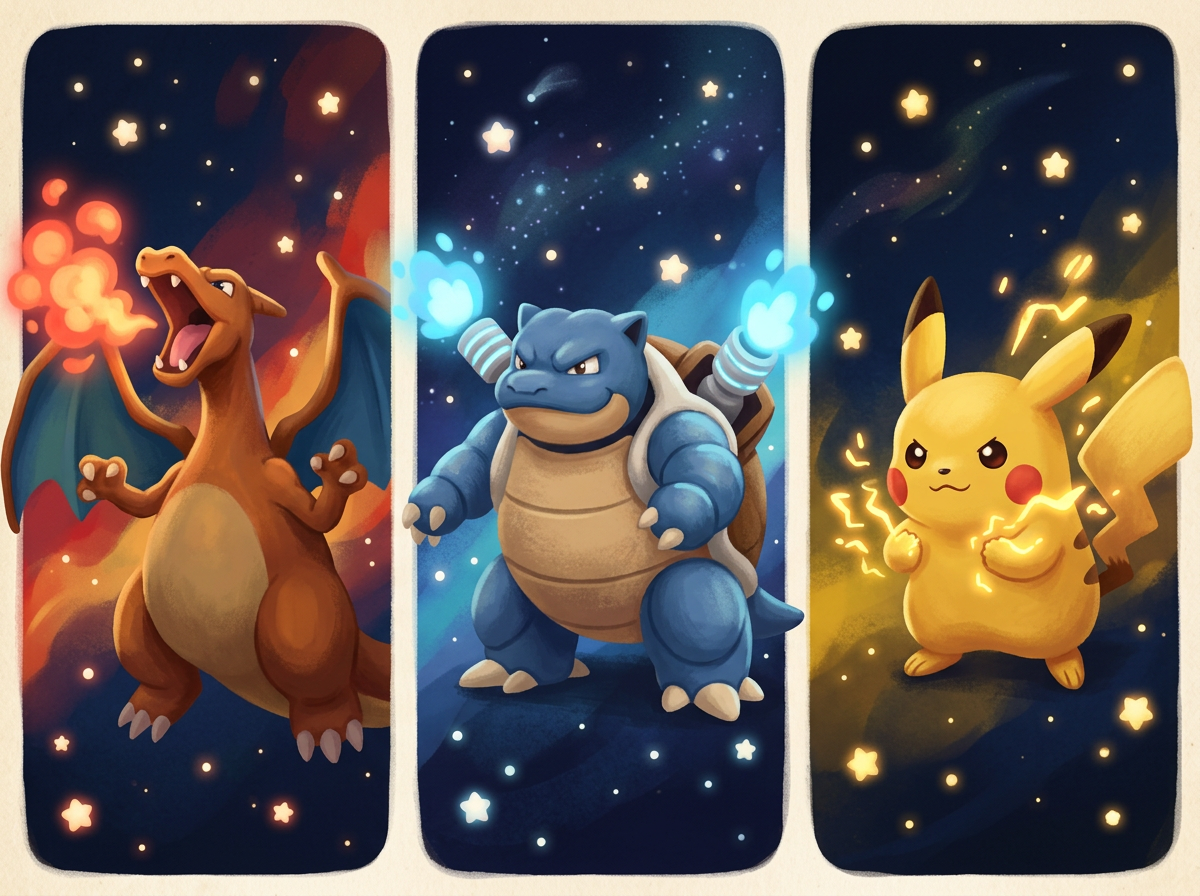 Pokémon — AI redraw