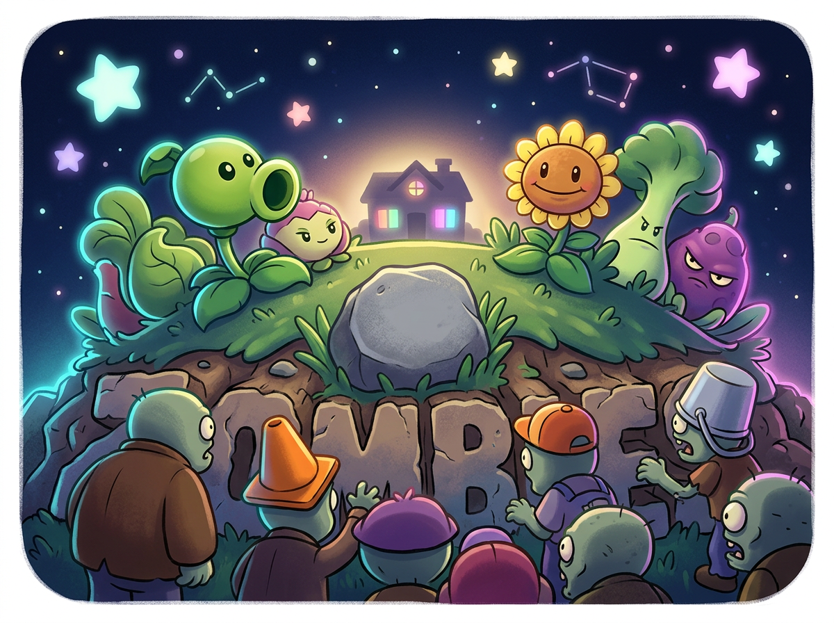 Plants vs. Zombies — AI redraw
