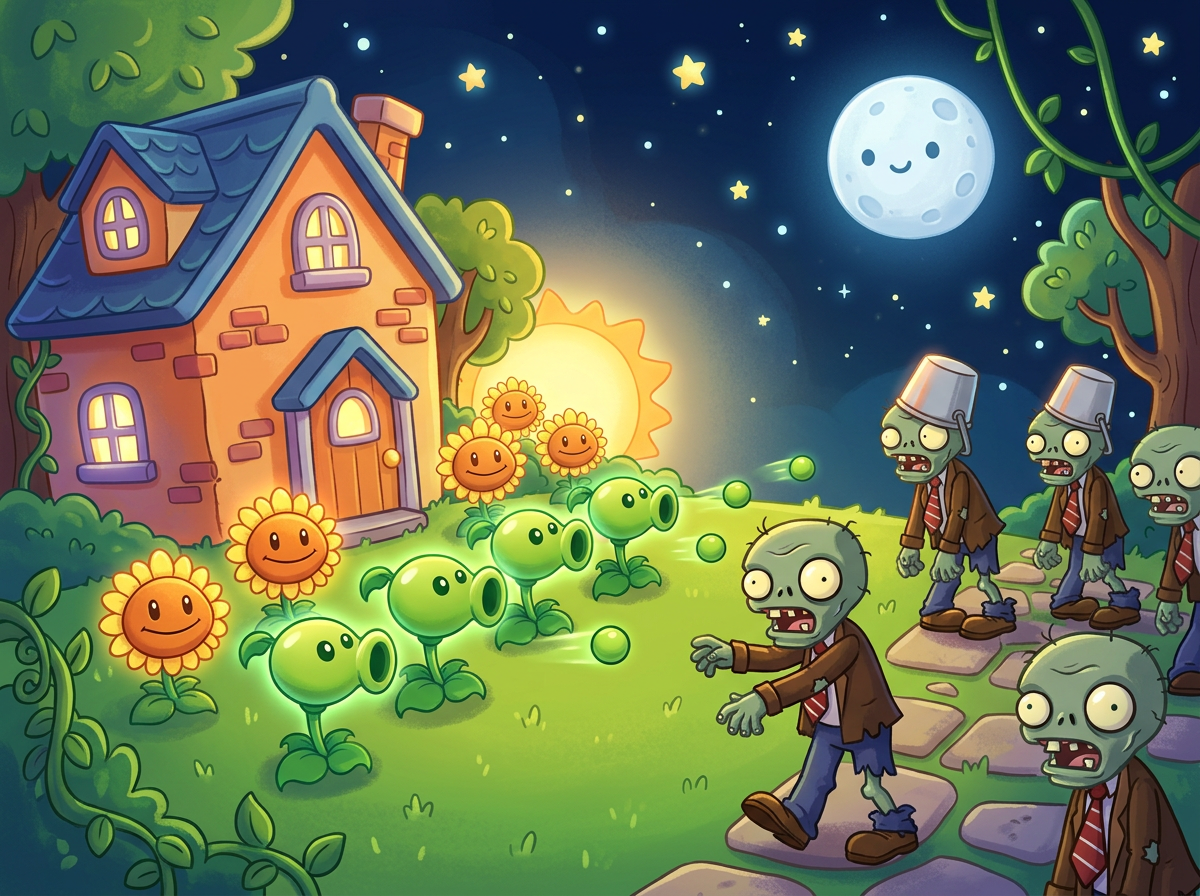 Plants vs. Zombies — AI scene