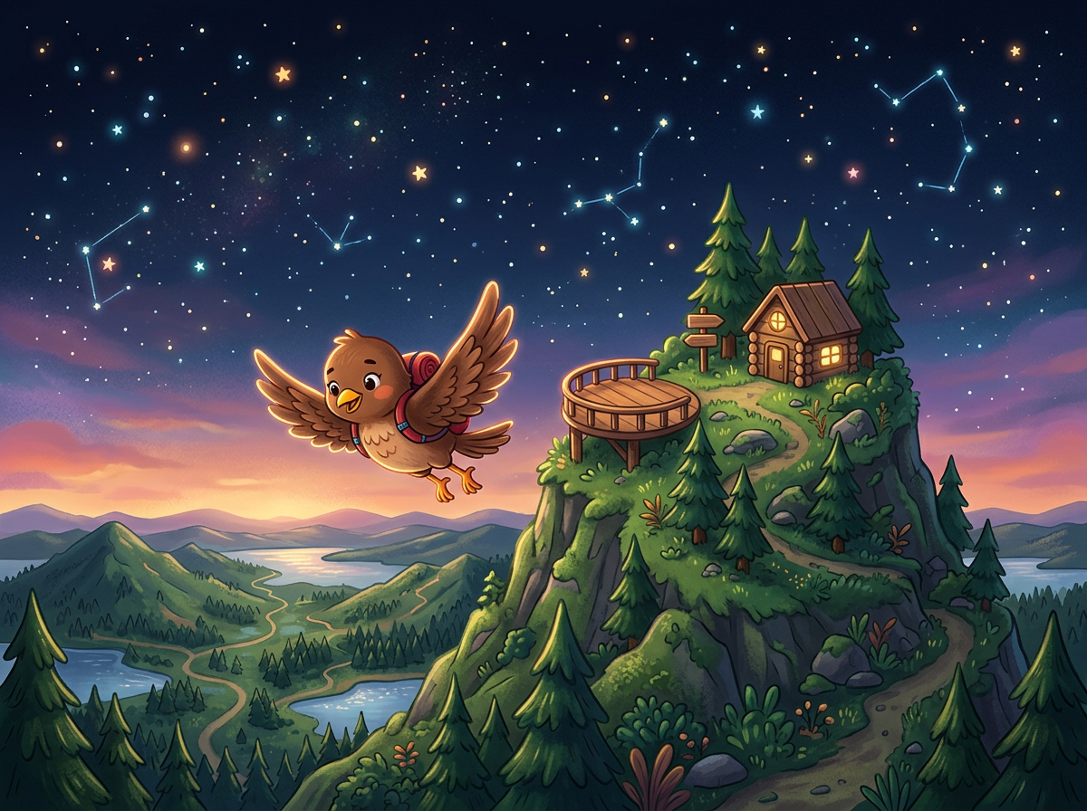A Short Hike — AI scene