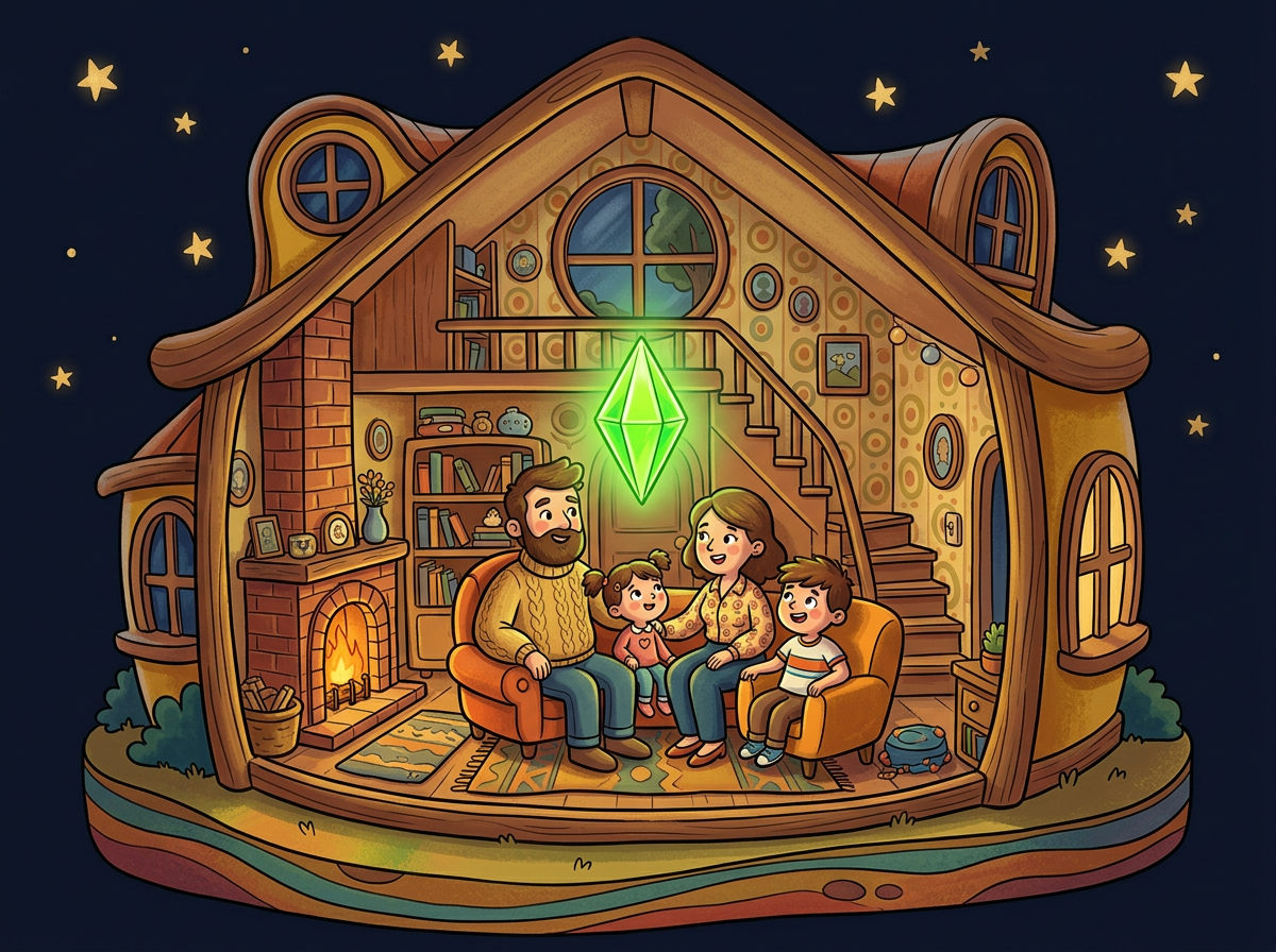The Sims — AI scene