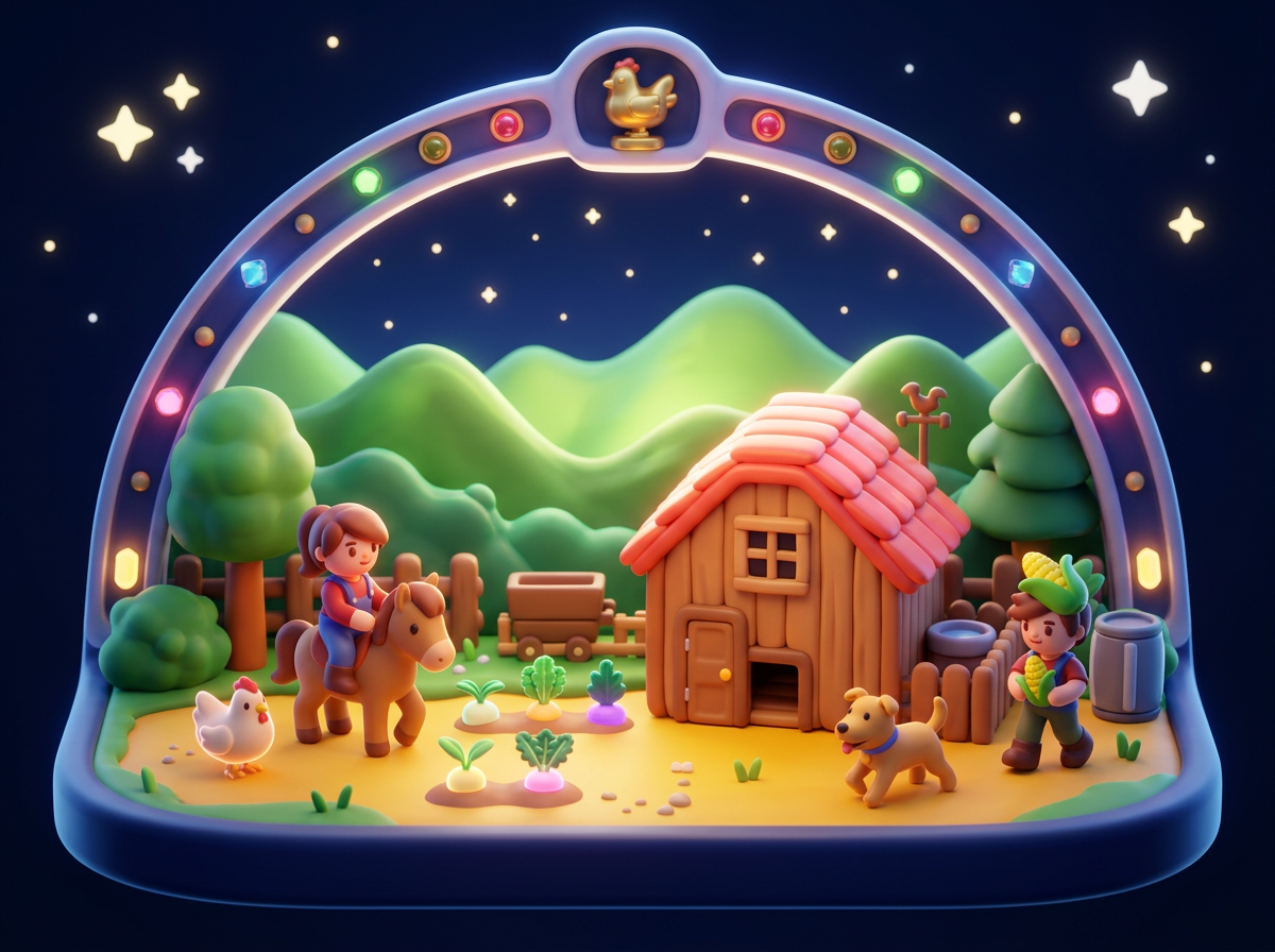Stardew Valley — AI redraw