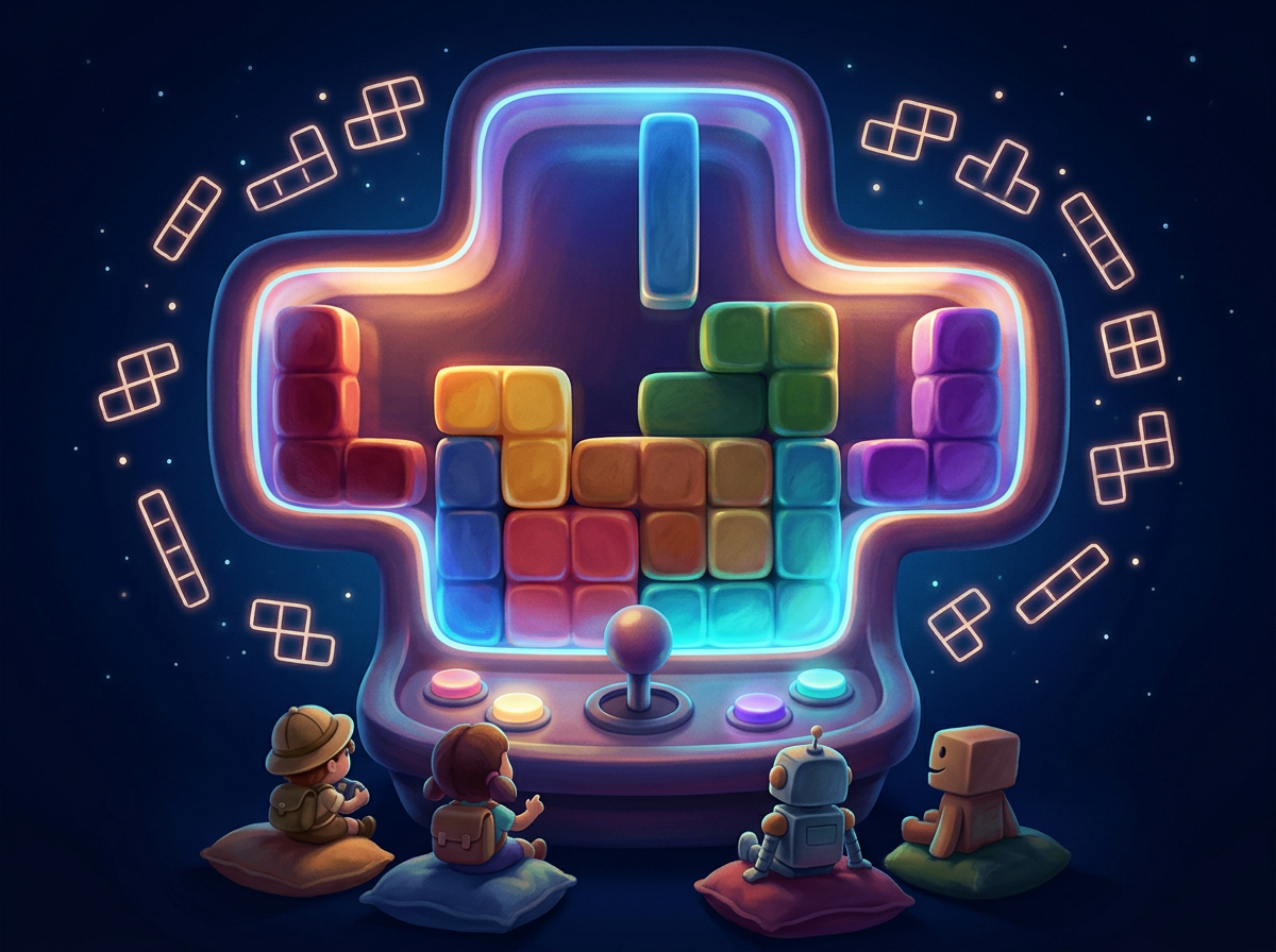 Tetris — AI redraw