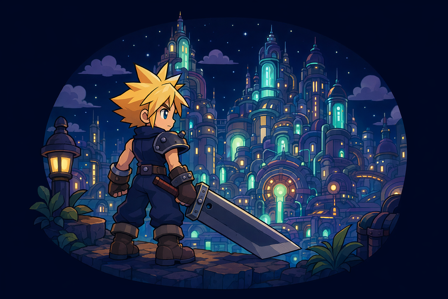 Final Fantasy VII β AI scene