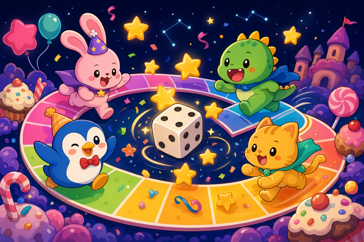 Mario Party β AI scene