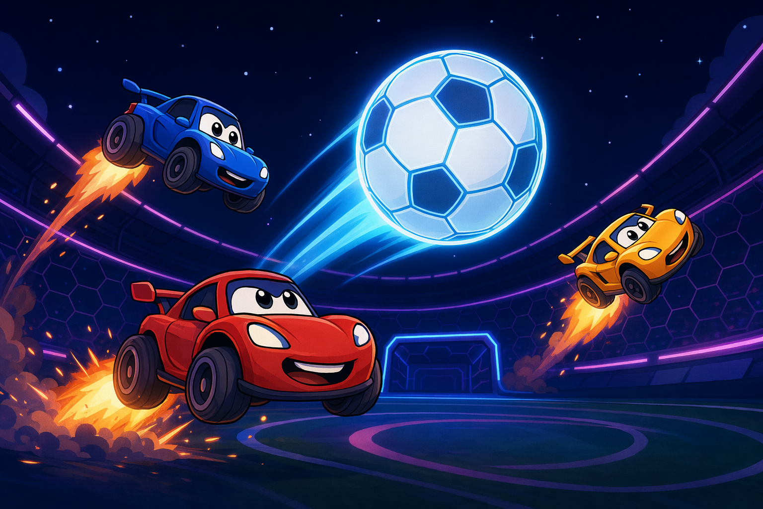 Rocket League β AI scene