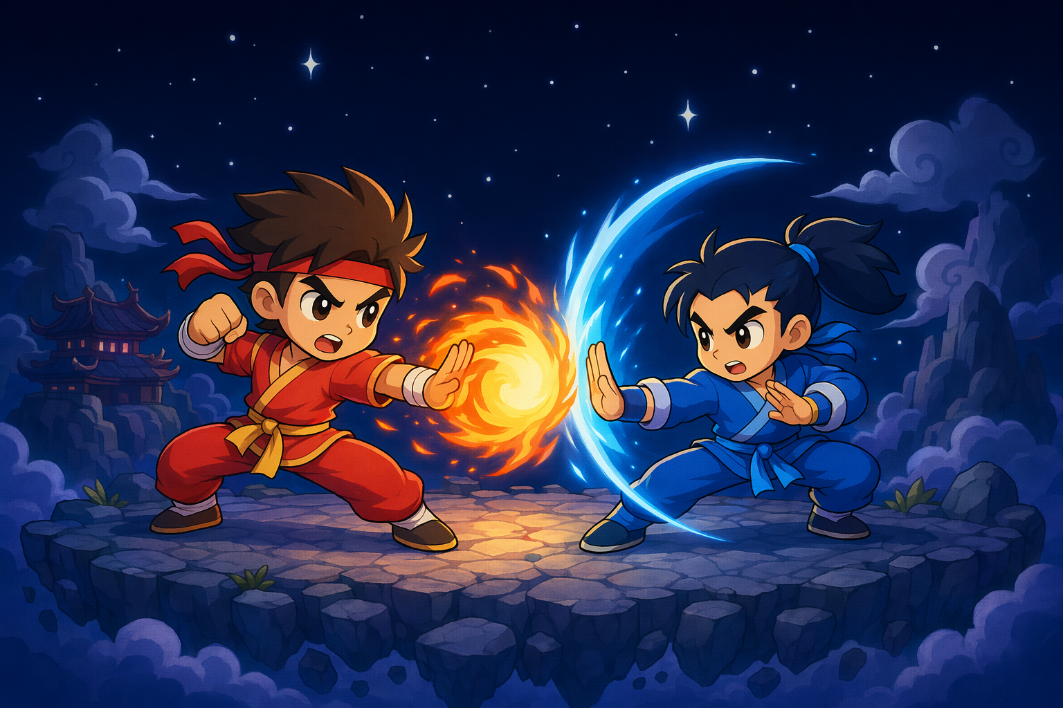 Street Fighter II β AI scene