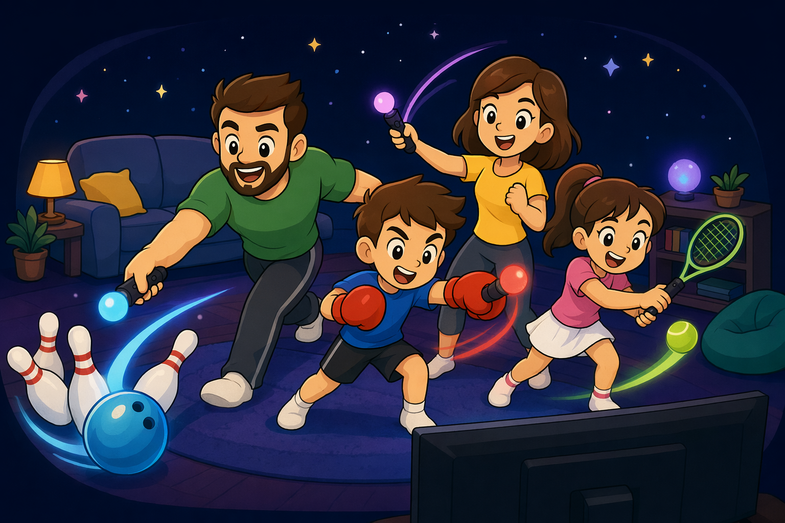 Wii Sports β AI scene